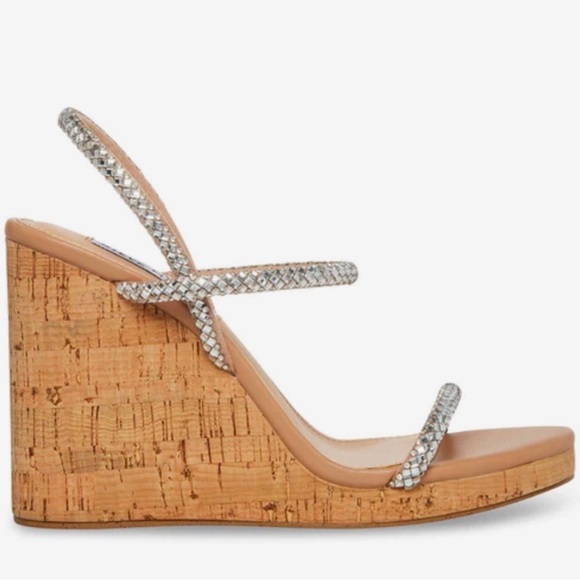 Steve Madden Morgan Rhinestone Wedge - Picture 2 of 5